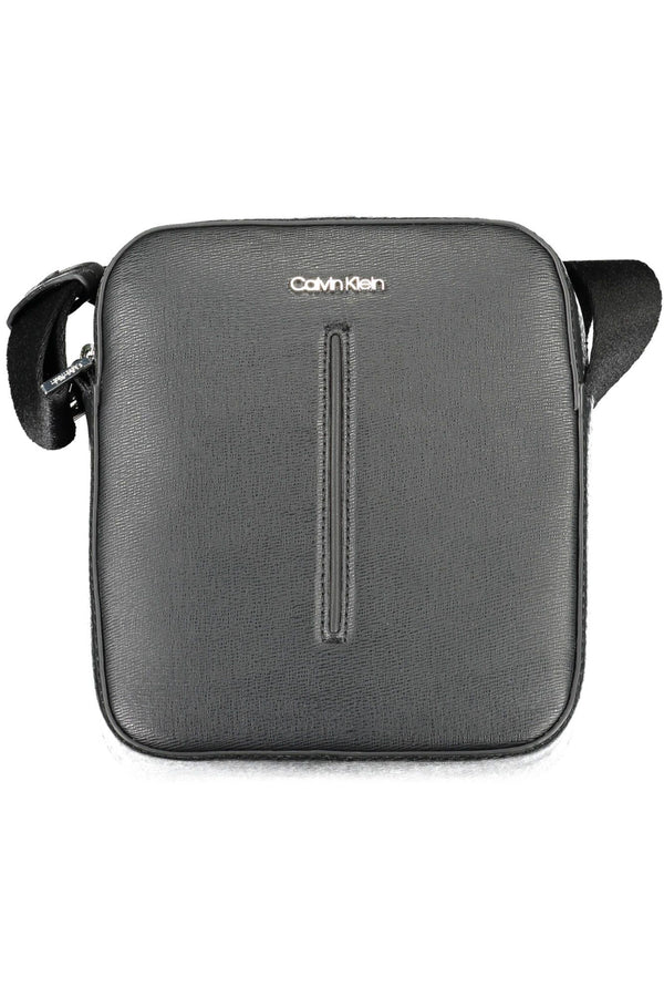 Calvin Klein Black Polyester Men Shoulder Bag