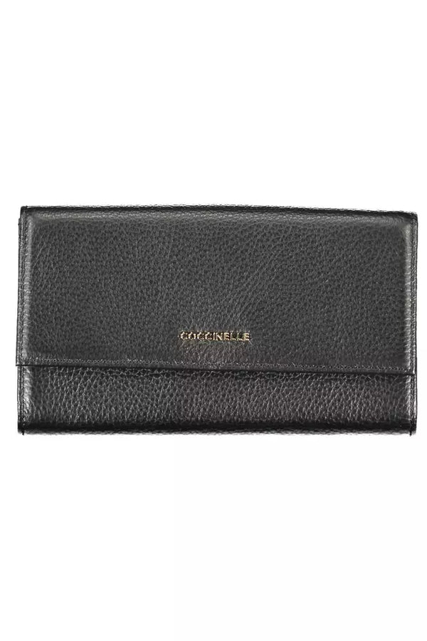 Coccinelle Black Leather Women Wallet