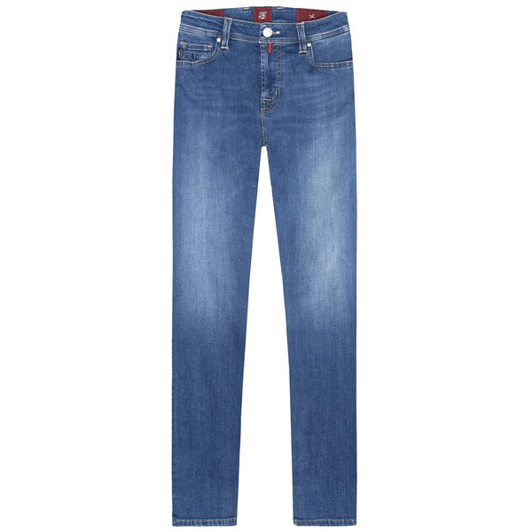 Tramarossa Light Blue Cotton Men Jean