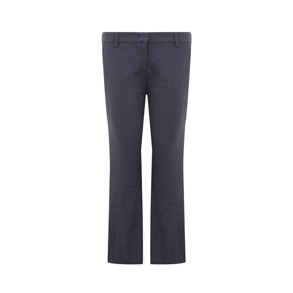 Lardini Chic Blue Linen Trousers