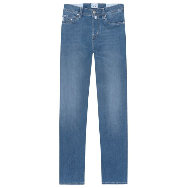 Tramarossa Light Blue Cotton Jeans & Pant