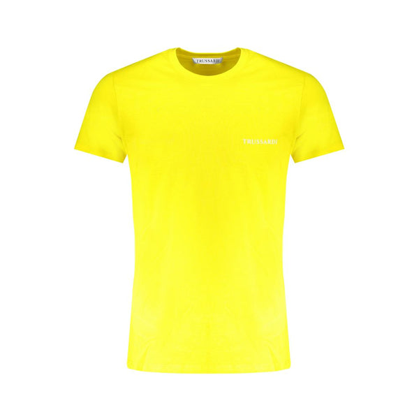 Trussardi Yellow Cotton T-Shirt