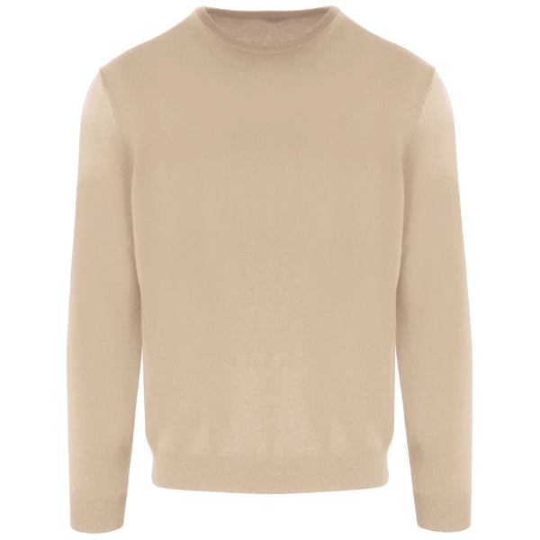 Malo Beige Wool Men Sweater