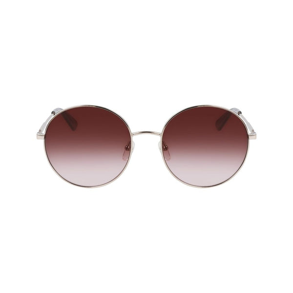 Longchamp Gold Metal Sunglasses