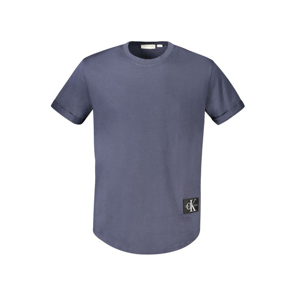 Calvin Klein Blue Cotton T-Shirt