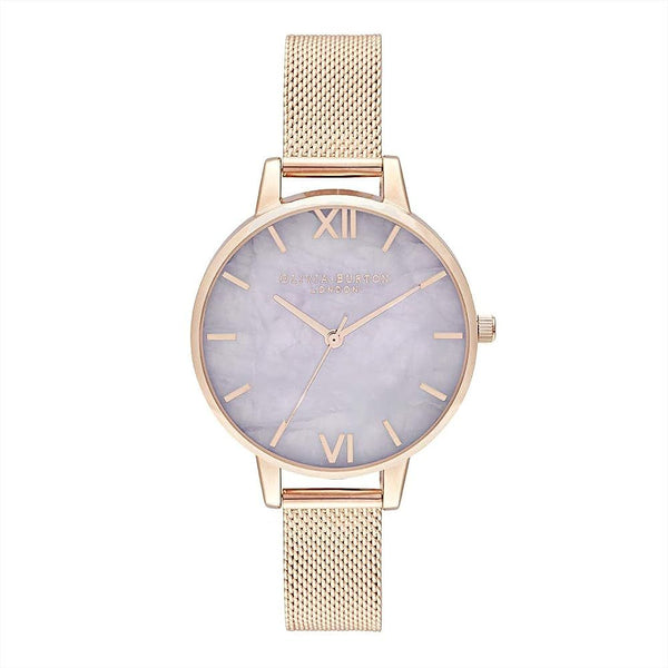 Olivia Burton Gold Steel Watch