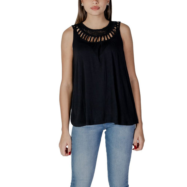 B.Young Black Viscose Tops & T-Shirt