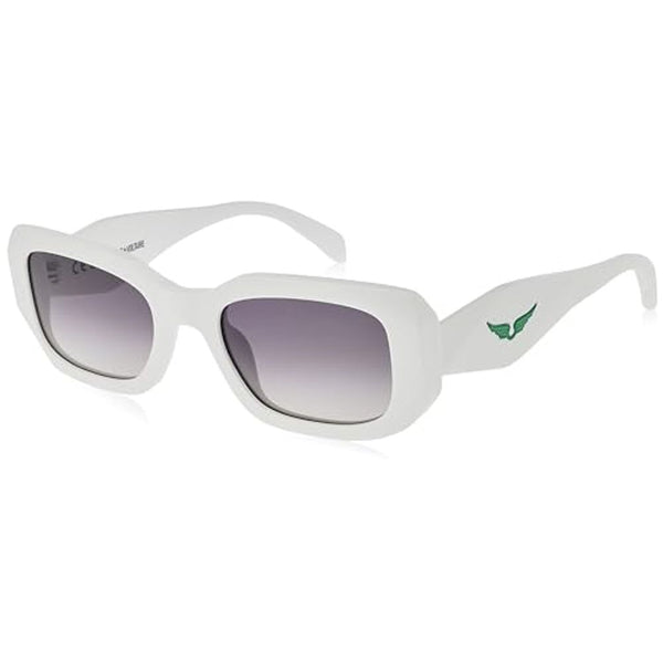 Zadig & Voltaire White Acetate Sunglasses