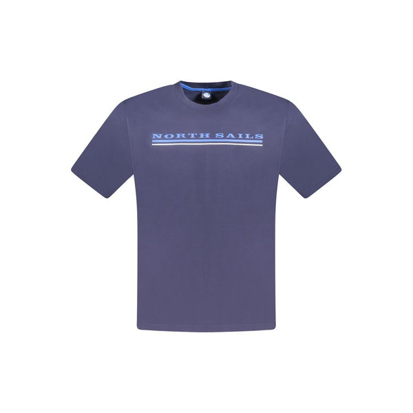 North Sails Blue Cotton T-Shirt