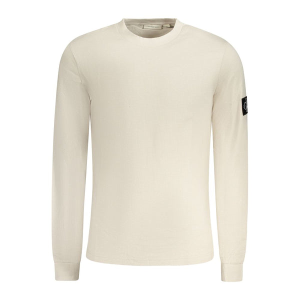 Calvin Klein Beige Cotton Sweater