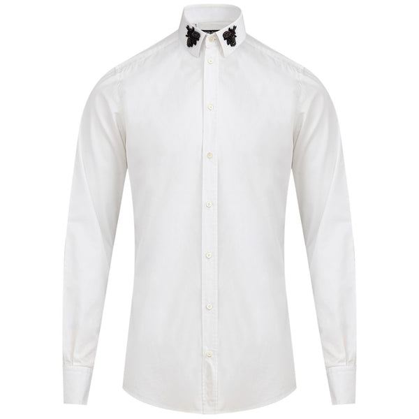 Dolce & Gabbana White Cotton Shirt