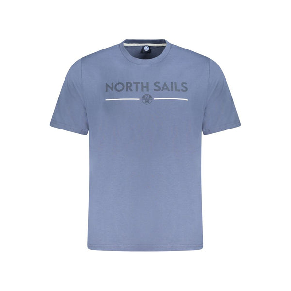 North Sails Blue Cotton T-Shirt